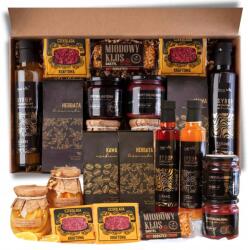 Green Touch Nagy Ajándék Szett Tea Kávé Szirupok Édességek Prémium Születésnapi Doboz