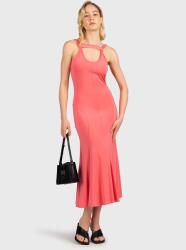 Tru Trussardi Rózsaszín Ruha MIDI Cipzár (42) (574255)