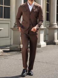  Manfinity Barna Blézer Nadrág Szett (s) (611985)