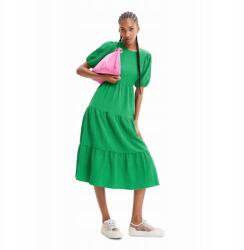 Desigual Zöld Ruha Fodros (M) (573586)