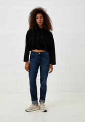 Tom Tailor Fekete Kapucnis Pulóver, Size L, 51% poliészter, fekete (572547)