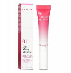 Clarins Clarins, Lip Milky Mousse, ajakbalzsam 01 Milky Strawberry