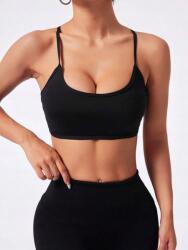 Shein Fekete Nyitott Hátú Felső (M) (610811)