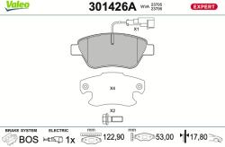 VALEO Set placute frana VALEO 301426A (301426A)