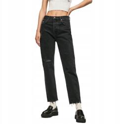 Pepe Jeans Fekete Lyukacsos Farmer (28/30) (550832)