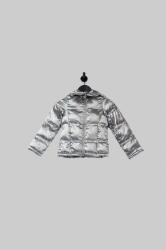 Guess Pufi Dzseki, ezüst, Size 6L, levehető kapucni (531829)