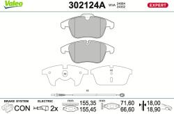 VALEO Set placute frana VALEO 302124A (302124A)