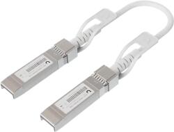 Ubiquiti UACC-Uplink-SFP28-0.3M Cablu de conectare directă cu optimizare automată a legăturii pentru interconexiuni 1G SFP, 10G SFP+ și 25G SFP28 fără întreruperi între dispozitivele UniFi 0.3m (UACC-UPLINK-SF
