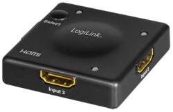 LogiLink Switch HDMI 3x - 1xMon, 1080p, HD0041, LogiLink (HD0041)