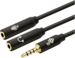 TB Cablu adaptor AUX negru (AKTBXAJ0P2J030B)