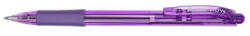 Pentel Golyóstoll, 0, 35 mm, nyomógombos, PENTEL "BK417", lila (COPENBK417L)