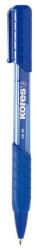 Kores Golyóstoll, 1, 0 mm, nyomógombos, háromszögletű, KORES "K6-M", kék (COIK37611)