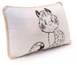 NICI Eleni Snowbell hópárduc plüss párna 43x25 cm
