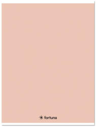 Fortuna Füzet kockás FORTUNA Monocolor A/5 32 lapos 27-32 pasztell barack (01_08669)