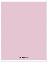 Fortuna Füzet kockás FORTUNA Monocolor A/5 32 lapos 27-32 pasztell rózsaszín (01_08665)