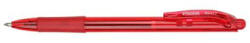 Pentel Golyóstoll, 0, 35 mm, nyomógombos, PENTEL "BK417", piros (COPENBK417P)
