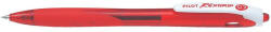 Pilot Golyóstoll, 0, 22 mm, nyomógombos, PILOT "Rexgrip", piros (COPRGP)