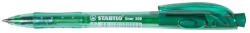 STABILO Golyóstoll, 0, 38 mm, nyomógombos, STABILO "Liner 308", zöld (COTST308361)