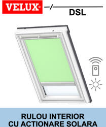 Velux Rulou interior opac solar VELUX DSL, pentru fereastra mansarda (DSL)