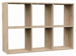 GreenSite Malax 2x3 polc, sonoma