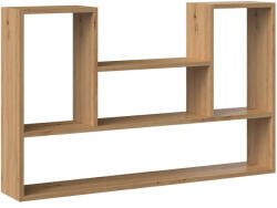 GreenSite Bilbao 4P függőpolc, tölgy