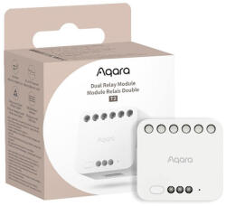 Aqara AQA-REL-T2LN DCM-K01 Vezetékes Fehér okos villanykapcsoló (AQA-REL-T2LN)