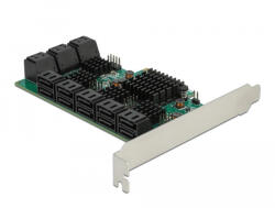 Delock 16 portos SATA PCI Express x4 Kártya (90073) - flylite