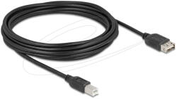 Delock USB 2.0 kábel USB Type-B apa - EASY USB Type-A anya 5 m (81533) - flylite