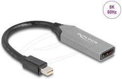 Delock Mini DisplayPort HDMI adapterhez 8K HDR-rel (64331) (64331) - flylite