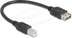 Delock USB 2.0 kábel USB Type-B apa - EASY USB Type-A anya 0, 2 m (81528) - flylite