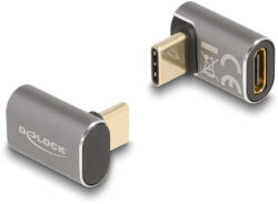 Delock USB-adapter 40 Gb/s USB Type-C PD 3.0 100 W 8K 60 Hz szürke (60054) - flylite