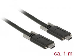 Delock SuperSpeed USB 10 Gbps (USB 3.1 Gen 2) kábel USB Type-C apa csatlakozó > USB Type-C apa csa (83720) - flylite