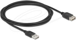 Delock USB 2.0 hosszabbítókábel EASY USB Type-A apa - EASY USB Type-A anya 2 m (81513) - flylite