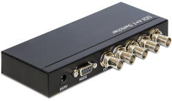 Delock 3G-SDI kapcsoló 4 > 1 (93251) (93251) - flylite