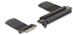 Delock Riser kártya PCI Express 3.0 x4 x4 apa x16 foglalatba, 30 cm-es kábellel (81498) - flylite