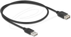 Delock USB 2.0 hosszabbítókábel EASY USB Type-A apa - EASY USB Type-A anya 0, 5 m (81511) - flylite