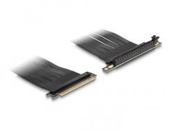Delock PCI Expressz riser kártya x16 apa - x16 szlot 90 -os szögben kábellel 30 cm hosszú (88027) (88027) - flylite