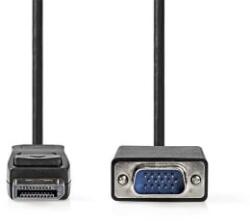 Nedis VGA - Displayport kábel 1080p, 2m (CCGL37301BK20) (CCGL37301BK20)