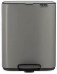 Brabantia Bo, pedálos, 12 l szürke