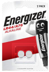 Energizer Battery (LR44) Button Alkaline (2 battery/ blister) 1.55V (ENERG-BA-LR44-2PK)