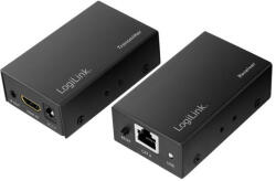 LogiLink HDMI bővítőkészlet (TX+RX) Cat. 5/6 akár 120 m-ig (HD0023)