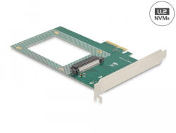 Delock PCI Express x4-kártya - 1 x belső U. 2 NVMe SFF-8639 (90081) (90081) - flylite