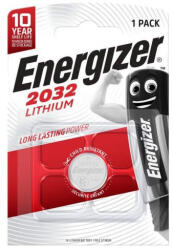 Energizer Battery (CR2032) Button Lithium (1 battery/ blister) 3V (ENERG-BL-CR2032)