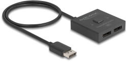 Delock DisplayPort kapcsoló 2 az 1-ben Kétirányú 8K (18906) - flylite