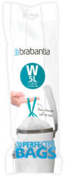 Brabantia 116681 szemeteszsák 5 L Fehér 20 db (116681)