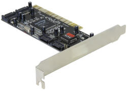 Delock DL70154 4x SATA Port PCI RAID Vezérlő (70154) - flylite