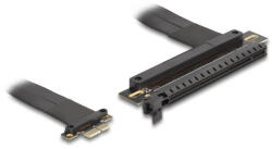 Delock Riser kártya PCI Express 3.0 x1 apa x16-os bővítőhelyre, 30 cm-es kábellel (81505) - flylite
