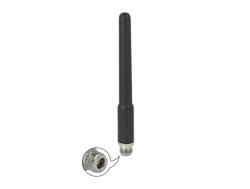 Delock GSM, UMTS antenna N anya 2 dBi 17, 8 cm kétirányú kötött rugalmas anyagokból külső használatra (12697) (12697)