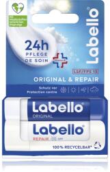 Labello Original & Repair bőrmegújító hidratáló ajakbalzsam 2x4.8 g