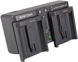 Patona Dual töltő Nikon EN-EL18 EN-EL4 LP-E4 BA-T10 BA-T20 MH-26 (1667)